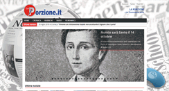 Desktop Screenshot of laporzione.it